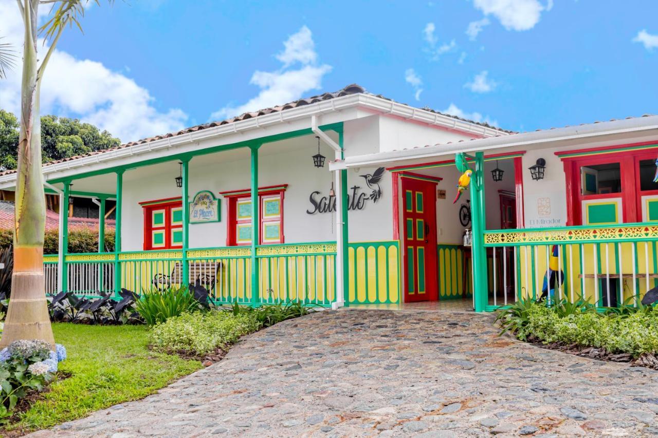 Hotel Mirador De Boquia Salento Exterior foto